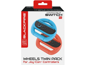 BLACKFIRE WHEELS TWIN PACK FOR JOY-CON CONTROLLERS