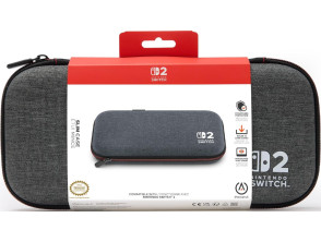 POWER A SLIM CASE DARK HEATHER GREY