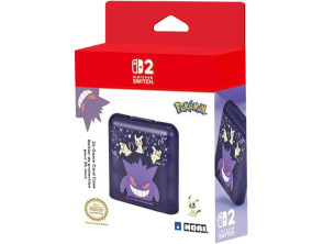 HORI 24-GAME CARD CASE Pokemon Gengar & Mimikyu - Protector de Tarjetas de Juego
