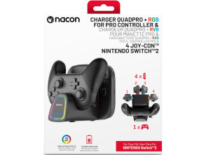 NACON CHARGING DOCK FOR 2 PAIRS OF JOY-CON + 1 PRO CONTROLLER