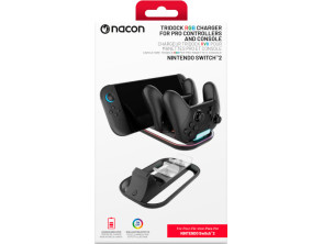 NACON TRIDOCK RGB CHARGER FOR PRO CONTROLLERS AND CONSOLE