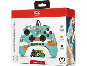 POWER A ADVANTAGE WIRED CONTROLLER SUPER MARIO TIME