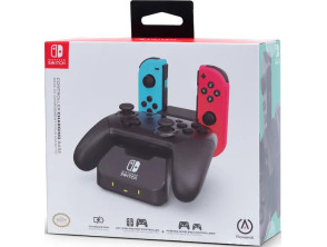 POWER A CHARGING BASE FOR JOY-CON & PRO CONTROLLER
