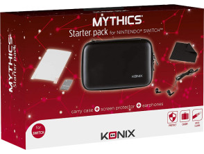 KONIX STARTER PACK (CARRY CASE+SCREEN PROTECTOR+EARPHONES)