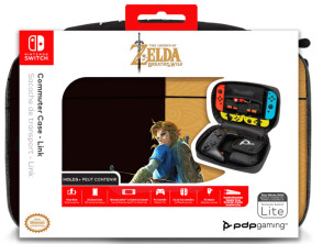 PDP COMMUTER CASE ZELDA BREATH OF THE WILD NEGRO/ORO (Switch)