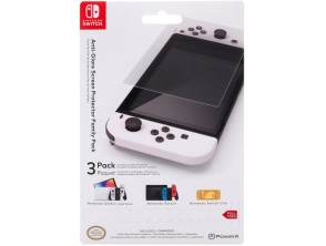 POWER A ANTI-GLARE SCREEN PROTECTOR FAMILY PACK (SWITCH/LITE/OLED)