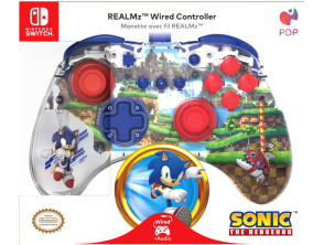 PDP REALMZ WIRED CONTROLLER SONIC THE HEDGEHOG (SWITCH 2)