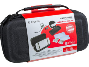 BIGBEN STARTER PACK (LITE) (BOLSA + CRISTAL TEMPLADO + AURICULARES)