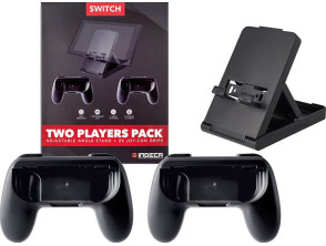INDECA TWO PLAYER PACK (ADJUSTABLE ANGLE STAND + 2X JOY-CON GRIPS)