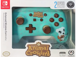 POWER A WIRELESS CONTROLLER ANIMAL CROSSING KK SLIDER
