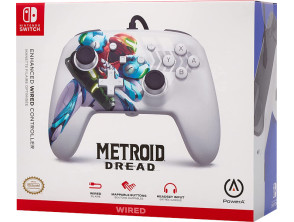 POWER A ENHANCED WIRED CONTROLLER METROID DREAD