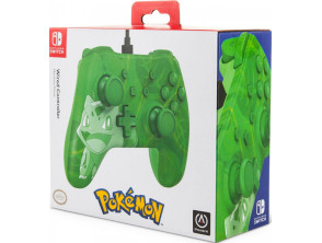 POWER A POKEMON WIRED CONTROLLER BULBASAUR OVERGROW