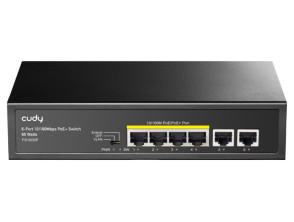 Añadir a la cesta SWITCH CUDY 6-PORT 10/100M POE+ SWITCH 60W SWITCH CUDY 6-PORT 10/100M POE+ SWITCH 60W