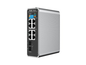 Añadir a la cesta Switch Gestionable L2 Ruijie RG-NIS2100-8GT2SFP-HP - 8 Puertos RJ45 Gb - 2 Puertos SFP GE - 8 Puertos PoE 300W - Gestion en Nube Switch Gestionable L2 Ruijie RG-NIS2100-8GT2SFP-HP - 8 Puertos RJ45 Gb - 2 Puertos SFP GE - 8 Puertos PoE 300W - Gestion en Nube