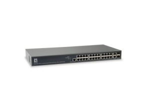 Añadir a la cesta Switch Gestionable LevelOne L3 GEP-2681 26P 24xGb PoE 2x RJ45/SFP 185W Switch Gestionable LevelOne L3 GEP-2681 26P 24xGb PoE 2x RJ45/SFP 185W