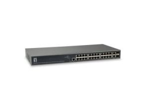 Añadir a la cesta Switch Gestionable LEVELONE L3 GEP-2682 26 Puertos 24xGb PoE 2x RJ45/SFP 370W Switch Gestionable LEVELONE L3 GEP-2682 26 Puertos 24xGb PoE 2x RJ45/SFP 370W