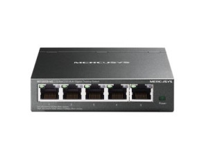 Añadir a la cesta Switch no gestionable Mercusys MS105GS-M2 5 Puertos 5x2.5Gb Carcasa Metálica Switch no gestionable Mercusys MS105GS-M2 5 Puertos 5x2.5Gb Carcasa Metálica