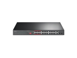 Switch No Gestionable TP-Link TL-SL1226P - 24 Puertos PoE+ 10/100, 2 Puertos Gigabit