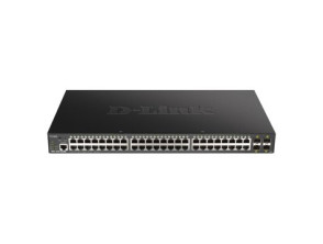 Añadir a la cesta Switch Semigestionable D-Link DGS-1250-52XMP/E 48P Giga POE (370W) + 4P 10G SFP+ - Capacidad de Switch Switch Semigestionable D-Link DGS-1250-52XMP/E 48P Giga POE (370W) + 4P 10G SFP+ - Capacidad de Switch