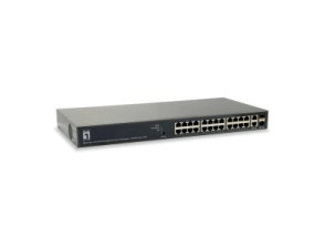 Añadir a la cesta Switch Semigestionable Level One GEP-2651, 26 Puertos Gigabit, PoE 185W, Carcasa Metálica Switch Semigestionable Level One GEP-2651, 26 Puertos Gigabit, PoE 185W, Carcasa Metálica