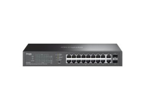 Añadir a la cesta SWITCH SEMIGESTIONABLE TP-LINK OMADA ES220GP GIGABIT - 16 PUERTOS POE+ - 2 RJ45 - 2 SFP - 150W - RACK FANLESS SWITCH SEMIGESTIONABLE TP-LINK OMADA ES220GP GIGABIT - 16 PUERTOS POE+ - 2 RJ45 - 2 SFP - 150W - RACK FANLESS