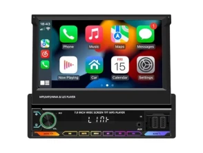 Autoradio 1 DIN SWM 9614C Bluetooth/Carplay 7 pulgadas USB Negro