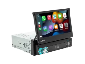 Autoradio 1 DIN SWM 9710-J LED 7 pulgadas GPS Carplay Negro 2GB/64GB