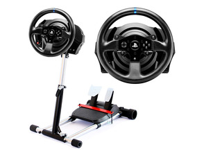Volante Thrustmaster T300 RS Force Feedback + Wheel Stand Pro V2 T300/TX/T500RS/G27/DFGT