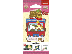 PACK 6 TARJETAS AMiiBO ANIMAL CROSSING NEW LEAF (HELLO KITTY)