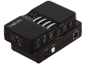 Tarjeta de Sonido Logilink 7.1 USB Box UA0099