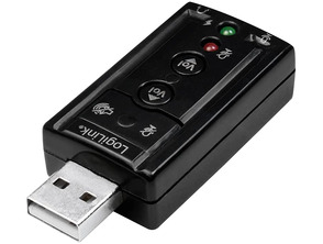 Tarjeta de Sonido Logilink 7.1 USB UA0078