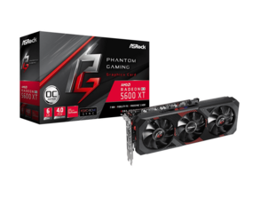 Añadir a la cesta Tarjeta Gráfica Asrock RX5600 XT Phantom Gaming D3 6GB OC Tarjeta Gráfica Asrock RX5600 XT Phantom Gaming D3 6GB OC