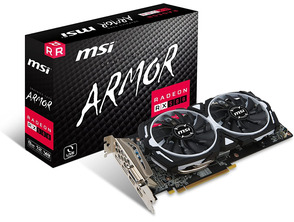 Añadir a la cesta Tarjeta Gráfica MSI RX580 Armor 8GB OC GDDR5 Tarjeta Gráfica MSI RX580 Armor 8GB OC GDDR5
