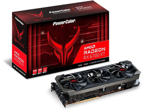Tarjeta Gráfica Powercolor RX 6700XT Red Devil OC 12GB GDDR6