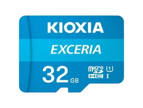 Tarjeta de Memoria Kioxia Exceria MicroSDHC 32GB Clase 10 UHS-I + Adaptador