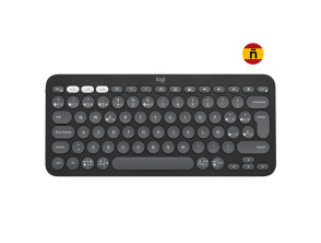 Teclado Bluetooh Logitech Pebble Keys 2 K380S Grafito