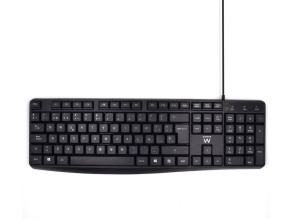 Ewent - Ew3001 Teclado Usb Qwerty Español Negro