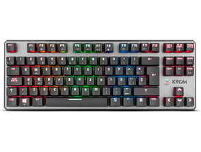 Teclado Gaming Krom Kernel TKL Mecánico RGB
