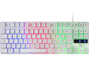 Añadir a la cesta Teclado Gaming Semimecánico Mars Gaming MK02 Blanco Teclado Gaming Semimecánico Mars Gaming MK02 Blanco