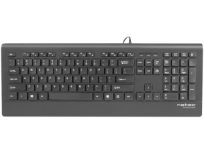TECLADO NATEC BARRACUDA SLIM LAYOUT ESPAÑOL