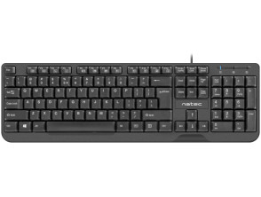 Teclado Natec Trout Slim Negro