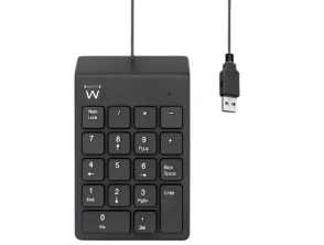 Añadir a la cesta Teclado Numérico USB Negro Ewent - Componentes y Periféricos Teclado Numérico USB Negro Ewent - Componentes y Periféricos