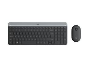 TECLADO Y RATÓN INALÁMBRICOS MK470 SLIM NEGRO LOGITECH