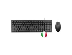 TECLADO Y MOUSE TACENS Anima ACP02ES USB Italiano Negro 1600DPI