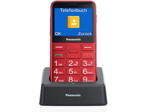 Añadir a la cesta Teléfono Móvil para Personas Mayores Panasonic KX-TU155EXRN Rojo Teléfono Móvil para Personas Mayores Panasonic KX-TU155EXRN Rojo