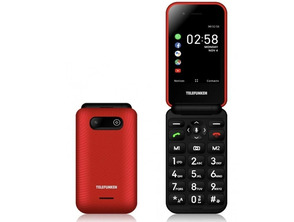 Añadir a la cesta Teléfono Móvil Telefunken S760 para Personas Mayores Rojo Teléfono Móvil Telefunken S760 para Personas Mayores Rojo