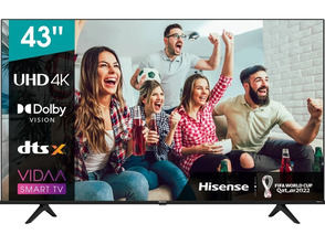 Televisión LED Hisense 43A6BG 43'' Smart TV 4K/Wifi/BT