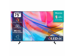 TELEVISOR HISENSE 75" A79KQ UHD 4K QLED SMART-TV HDR10+ VESA 400X300mm