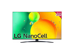 Televisor LG NanoCell 50NANO766QA 50'' Ultra HD 4K/Smart TV/Wifi