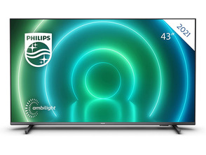 Televisor Philips 43PUS7906 43" Ultra HD 4K/Ambilight/Smart TV/WiFi Gris
